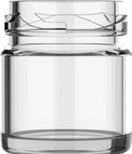 JAR 41 ML GLASS JAR